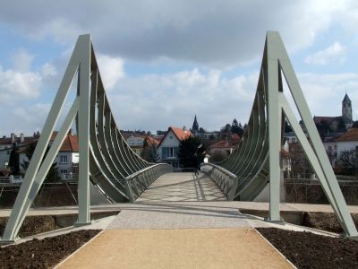 Fietsers- en voetgangersbrug, Metz
